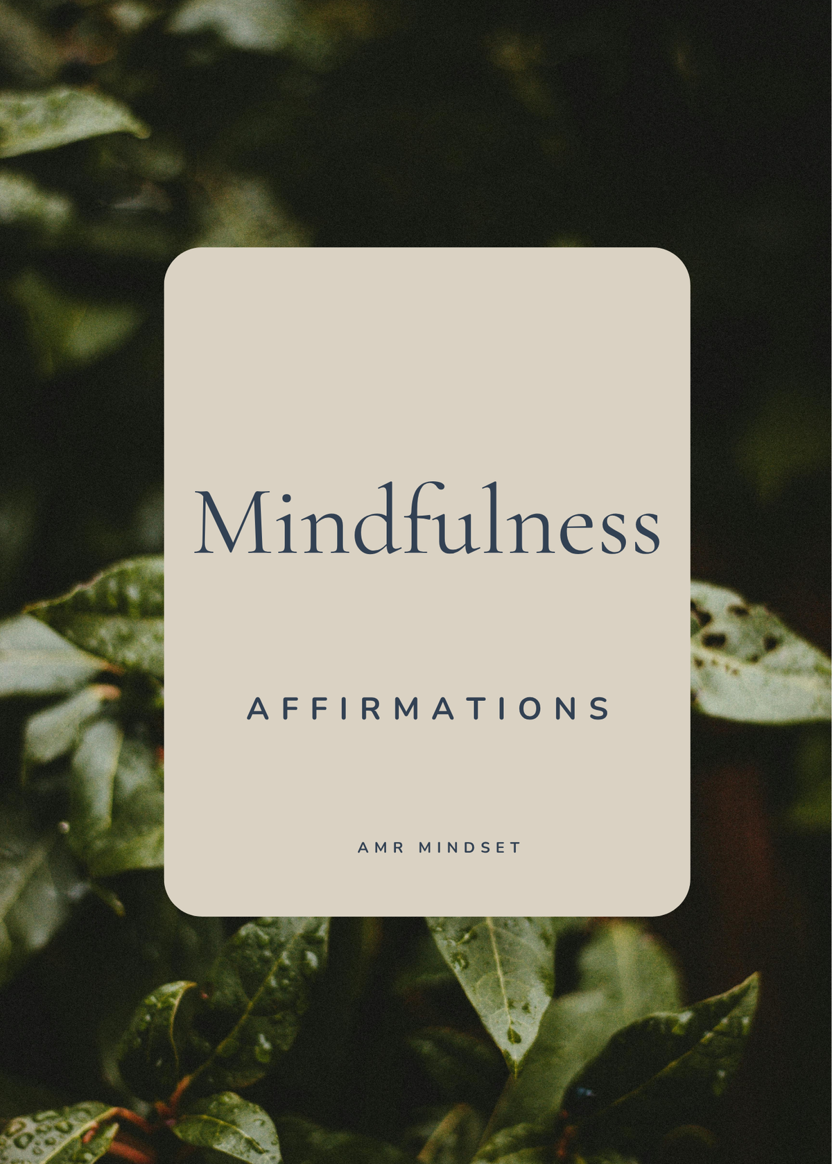 Mindfulness Affirmation Cards