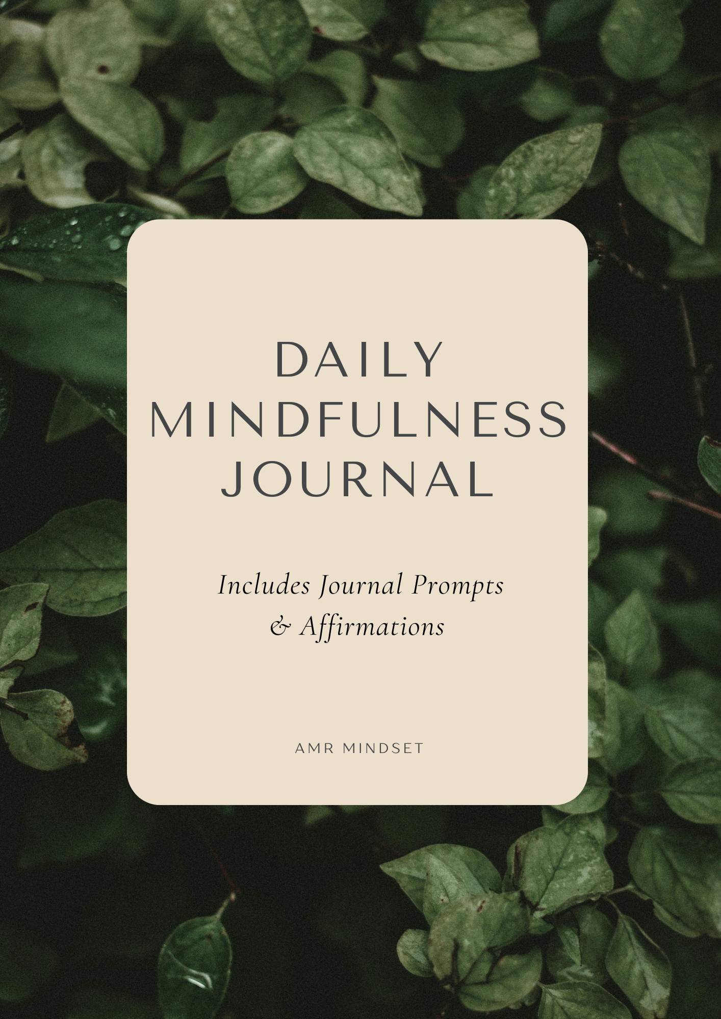 Daily Mindfulness Journal