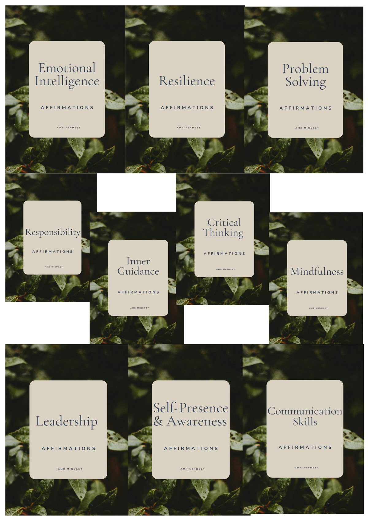 The Complete Affirmation Card Collection